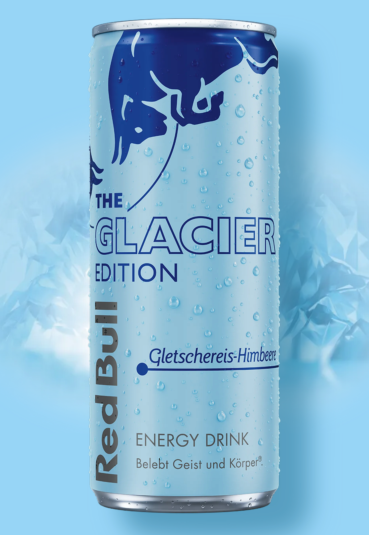 LIMITIERT: "2025" Red Bull Energy Drink Glacier Edition - Jetzt vorbestellen!!!! - 250 ml - selten!!!