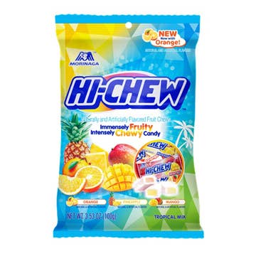 🍬 Hi-Chew Tropical Mix – Chewy Candy - 3,53OZ (100g) - (US-Import)