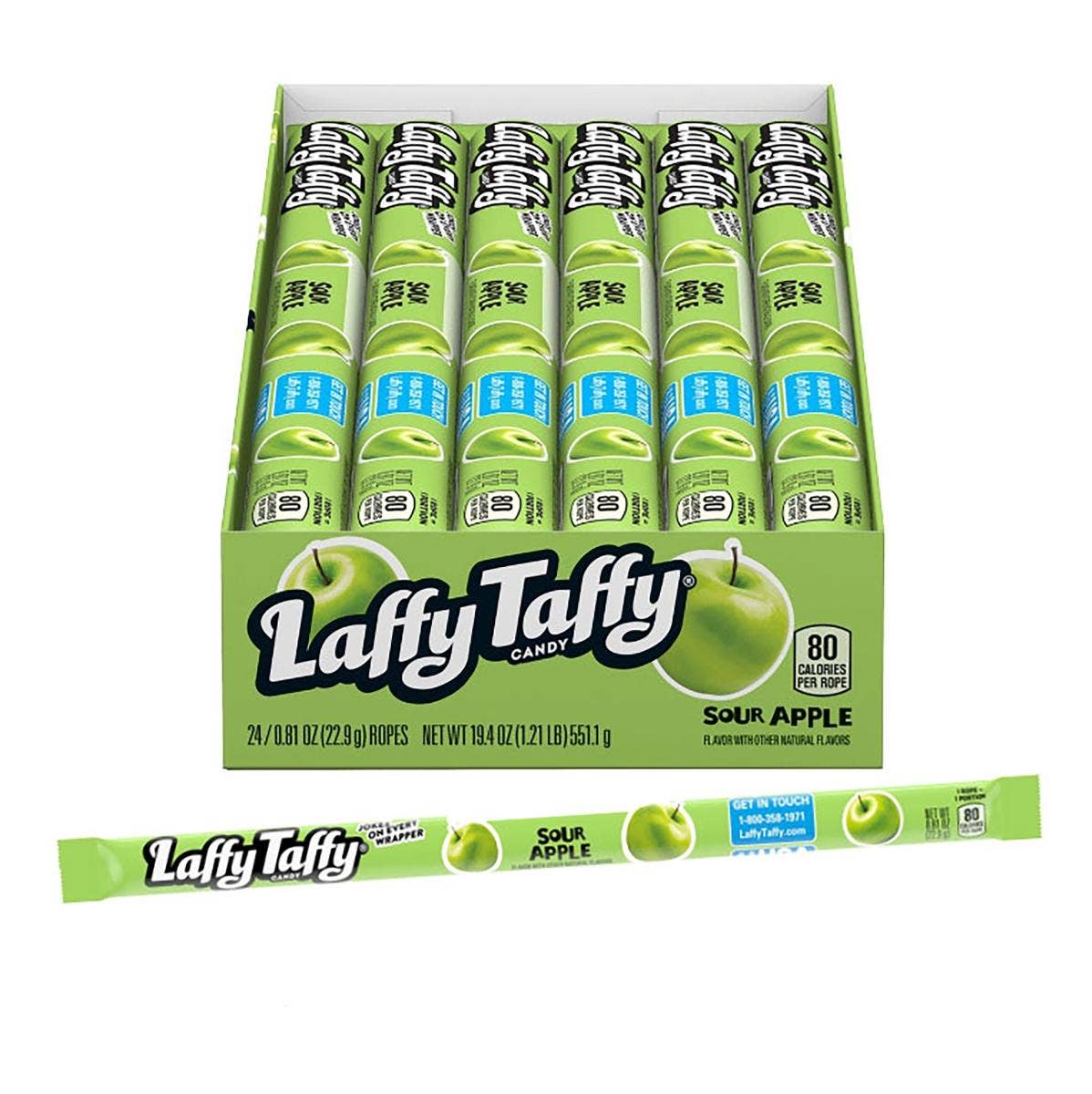 Laffy Taffy Rope Sour Apple - 22.9g (USA)