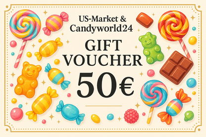 Gutschein 50€ US-Market-candyworld24