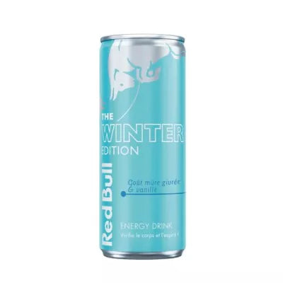 RED BULL Winter Edition Iced Vanilla Berry (250 ml)-(Frankreich)