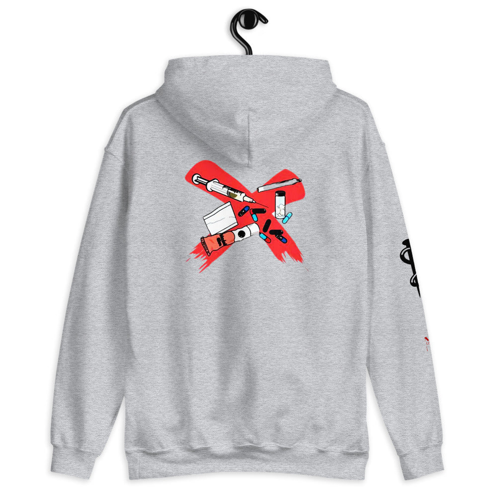 X All DRUGS Kapuzenpullover