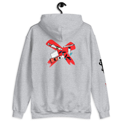 X All DRUGS Kapuzenpullover