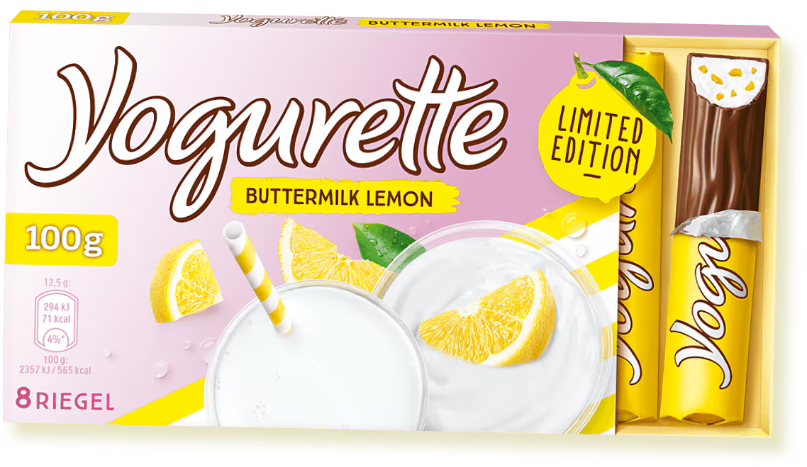 Yogurette Buttermilk Lemon - Limited Edition - 100g